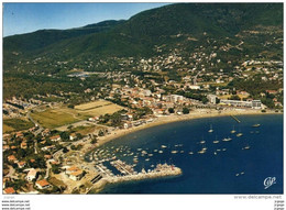 CAVALAIRE-SUR-MER - Vue Aérienne  Carte écrite En 1969.  2 Scans  TBE - Cavalaire-sur-Mer