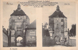 CPA - 80 - LUCHEUX - Le Beffroi Des 2 Côtés EST Et OUEST - Lucheux