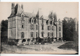 Carte Postale Ancienne Champdeniers - Château De Pont Jarno (XVIe Siècle) - Champdeniers Saint Denis