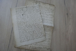 CANAL DE Briare Loiret Documents Signés Rentes Du Canal BRION Et Autres Chevalier Et Nobles - Historische Dokumente