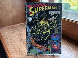 Superman Poche N°47   " Il était Deux Fois ! "  1981  Sagedition.(R11) - Superman