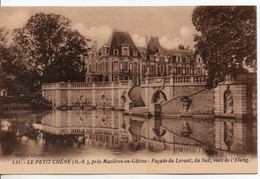 Carte Postale Ancienne Mazières En Gâtine - Façade Du Levant, Du Sud, Vue De L'Etang - Mazieres En Gatine