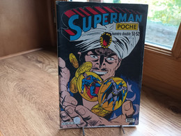 Superman Poche  Double N°51/52 (avec Batman)  "  12 Monnaies Du Pouvoir "  1981  Sagedition.(R11) - Superman