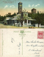 Bermuda, HAMILTON, Post Office And Parliament Building (1920) Postcard - Bermuda
