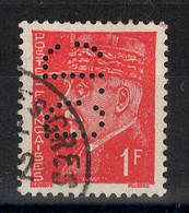 Perforé - YV 514 Perfin D.D - Used Stamps