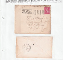 USS Dixie Havana Cuba 1898 Cover Mailed - Briefe U. Dokumente