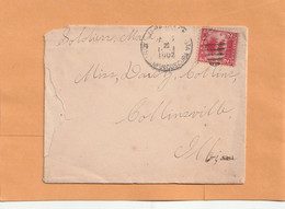 Cienfuegos Cuba 1902 Cover Mailed - Cartas & Documentos