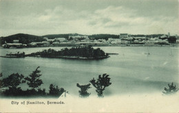 Bermuda, HAMILTON, Panorama From The Sea (1900s) Postcard - Bermuda