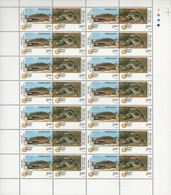 India 2000 Endangered Species Turtles Complete Sheet Of 16 Se-tenant Pairs MNH Rare - Otros & Sin Clasificación