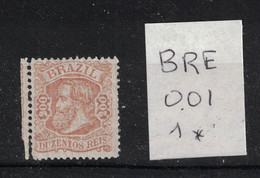 Bresil - Brasil - Yvert 50 Neuf AVEC Charnière Presque Sans Charnière - Scott#81 Mint Hinged Quite MNH - Unused Stamps