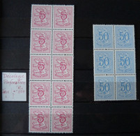 Belgium  1951 -   Variantes  :  LOT   : N° 854 & 1728   **  - Cat.: +/-  // €   Piquage Défaut - Non Classés