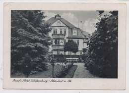 5340 BAD HONNEF - RHÖNDORF, Broel's Hotel Wolkenburg, 1943 !!!, Eckdruckstelle - Bad Honnef