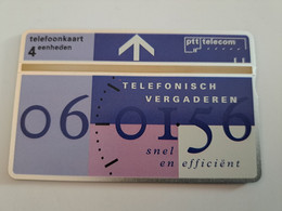 NETHERLANDS  ADVERTISING  4 UNITS/ TELEFONISCH VERGADEREN     / NO; R071  LANDYS & GYR   Mint  ** 11771** - Privat
