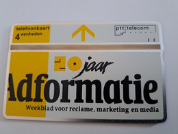 NETHERLANDS  ADVERTISING  4 UNITS/ ADFORMATIE     / NO; R058  LANDYS & GYR   Mint  ** 11772** - Privat