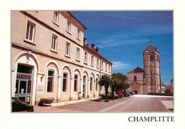 CPSM Champlitte-Place De La Mairie      L1855 - Champlitte