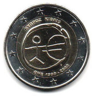2009 - Cipro 2 Euro Decennale ---- - Cyprus