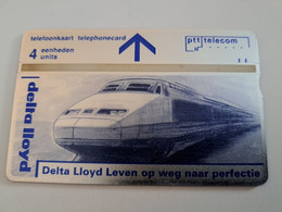 NETHERLANDS  ADVERTISING  4 UNITS/ DELTA LOYD / TRAIN     / NO; R034 LANDYS & GYR   Mint  ** 11780** - Private