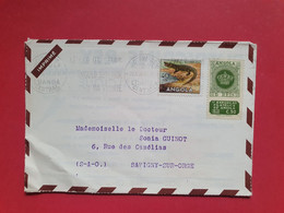 Angola - Enveloppe Publicitaire ( Laboratoire Bocquet / Dieppe ) De Luanda Pour La France En 1957 - N 72 - Angola