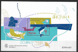 MACAU 1998 OCEAN YEAR MNH - Hojas Bloque
