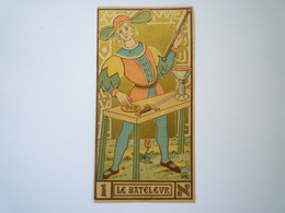 2022 - 3851  Jolie Image Représentant Une Carte De TAROT  :  LE BATELEUR  (format 12,5 X 6,5 Cm)   XXX - Non Classés