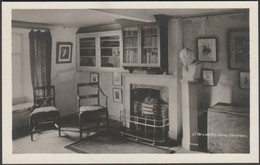 The Library, Dove Cottage, Grasmere, Westmorland, C.1930 - RP Postcard - Grasmere