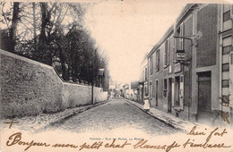 CPA - 91 - YERRES - Rue De Paris - La Poste - Animée - Yerres