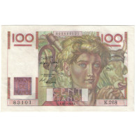 France, 100 Francs, 1948, 83101 K.268, SPL, Fayette:28.19, KM:128a - 100 F 1945-1954 ''Jeune Paysan''