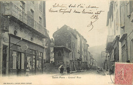 SAINT PONS - Grand'rue. (Tabac, Coiffeur) - Saint-Pons-de-Thomières