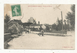 Cp, 36 , AZAY LE FERON ,entrée Du Bourg , Voyagée 1908 - Autres & Non Classés