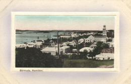 Bermuda, HAMILTON, Partial View (1910s) Embossed Postcard - Bermuda