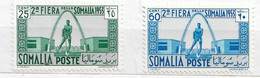 SOMALIA AFIS 1953 - 2^ FIERA DELLA SOMALIA - SERIE COMPLETA CON POSTA AEREA -  MNH/** - Somalia (AFIS)