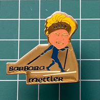 Badge Pin ZN012397 - Skiing Ski Jumping Switzerland Barbara Mettler - Sports D'hiver