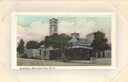 Bermuda, HAMILTON, Post Office (1910s) Embossed Postcard - Bermuda