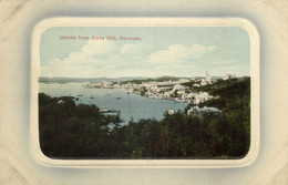 Bermuda, Islands From Gibbs Hill (1910s) Embossed Postcard - Bermuda