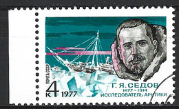 URSS. N°4345 De 1977 Oblitéré. Sedov. - Polar Explorers & Famous People