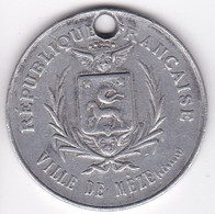 34. Hérault. Ville De Mèze. Inauguration Du Service Des Eaux 18 Aout 1895, En Aluminium - Professionals / Firms
