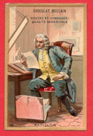 Chocolat Poulain. Série " Hommes Célèbres " Chromo N° 16. Jean-Baptiste Papillon, Graveur. - Poulain