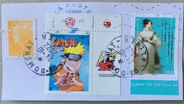 France 2022 : 5 TP Oblitérés  (Ada Lovelace, Naruto, Sancerre, Unesco 50 Ans, Commequiers) - Used Stamps
