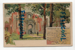 CPA. Belgique. Villers. Ruines De L'Abbaye. Entrée Du Logis Abbatial. Ill. Louis Titz. Hôtel Des Ruines. 1905 - Villers-la-Ville