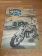 Motor Und Sport , 12.06.1938 , Komplette Zeitschrift , BMW , V. Brauchitsch , Adler Trumpf , Viel Reklame , Werbung !!! - Motos