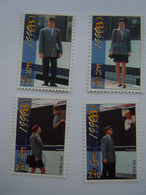 België Belgique 1999 Spoorwegvignet Vignette Chemins De Fer Nouveaux Uniformes TRV9/12 MNH ** - 1996-2013 Vignetten [TRV]