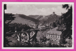 282695 / Germany - Aus Dem Gebiet Der Hohenwarte-Saaletalsperre Ziegenrück . Blick Auf Viadukt U. Schloss Bridge PC 977/ - Ziegenrück