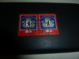 Deutsche Bundespost - Berlin - Feuerwehr - Val 50 - Noir, Gris Et Rouge - Double Oblitérés - Année 1976 - - Used Stamps
