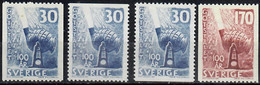 1958 Ingot Steel Facit 495-6 / Mi 441-2 / Sc 529-31 / YT 432-3 MNH / Postfrisch / Neuf Sans Charniere [ls99] - Ungebraucht