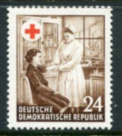 DDR / E. GERMANY 1953 Red Cross MNH / **.  Michel  385 - Nuevos