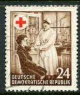 DDR / E. GERMANY 1953 Red Cross Used.  Michel  385 - Gebruikt