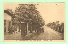 W807 - BELGIQUE - Camp D'Elsenborn Kamp - Corps De Garde à L'entrée Du Camp - Elsenborn (camp)