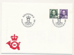 DANEMARK => 3 Enveloppes FDC - La Reine Margrethe II - 1982 - FDC