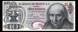 # # # Banknote Mexiko (Mexico) 10 Pesos 1975 UNC # # # - Mexico