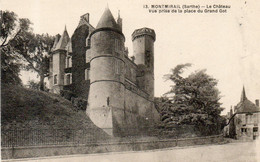 - 72 - MONTMIRAIL (Sarthe) - Le Château . Vue Prise De La Place Du Grand Got. - - Montmirail